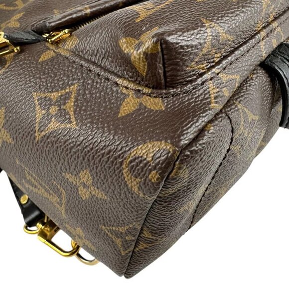 Auth LOUIS VUITTON Monogram Palm Springs Mini Backpack Brown M44873 - z4187 - Picture 3 of 16